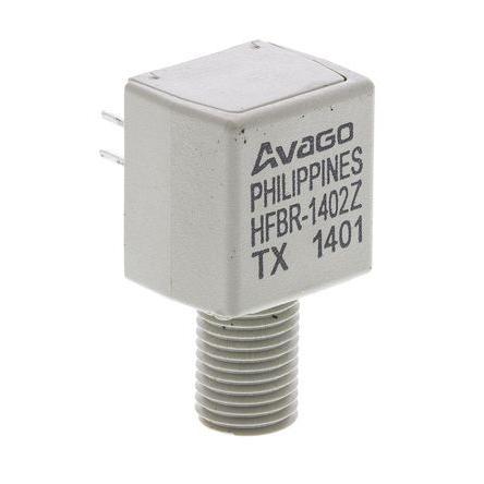 Vysílač pro optická vlákna HFBR-1402Z, řada: HFBR 5 MBd s SMA konektorem Broadcom 820 nm Kulatý 10.2 mm 12.7mm 27.2 mm