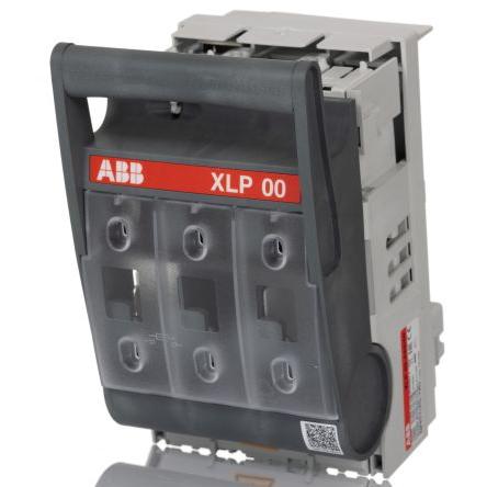 ABB Pojistka odpojovač spínače, řada: XLP00 3pólový 160 A velikost pojistky NH00-NH000