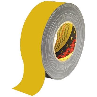 Páska na potrubí, Žlutá, délka: 50 m x 50mm x 0.26 mm Scotch 389 3M PE potahovaný