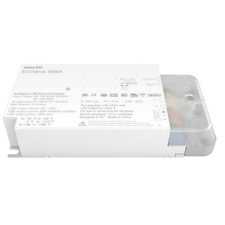 LED ovladač, řada: EC056 EC0560A5 2V, 55 V 1400mA 50 W ztlumování: DALI2 eldoLED