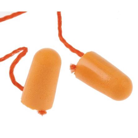 3M Ušní zátky, řada: 3M 1100 Jednorázový, Oranžová, Polyuretanová pěna 35 dB EN 352:2020 100