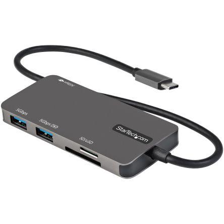 StarTech.com Dokovací stanice, 3840 x 2160 pixel, počet zobrazení: 1, počet portů USB: 3, video připojení: HDMI,