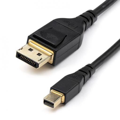 StarTech.com, A: Vnější Display Port, Mini DisplayPort, B: Vnější DisplayPort (20pin), Polyvinylchlorid DisplayPort