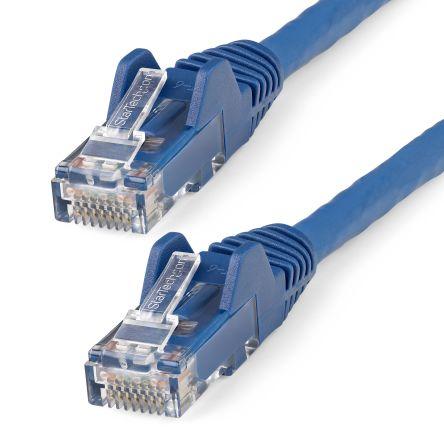 StarTech.com Kat6 Ethernetové kabely, Modrá, Nízko dýmivý bezhalogenový 2 m 8, typ pláště: Nestíněný Nestíněný