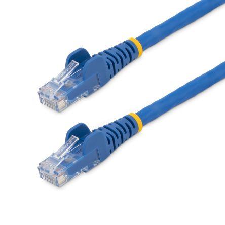 StarTech.com Kat6 Ethernetové kabely, Modrá, Nízko dýmivý bezhalogenový 3 m 4, typ pláště: Nestíněný Nestíněný