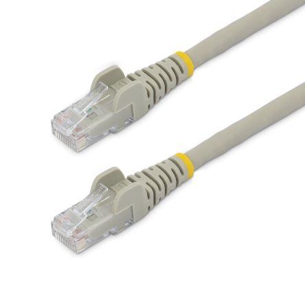 StarTech.com Kat6 Ethernetové kabely, Šedá, Nízko dýmivý bezhalogenový, 802V 3 m 8, typ pláště: Nestíněný Nestíněný