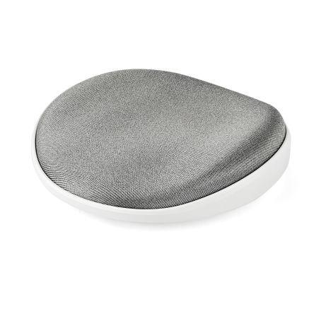 Opěrka zápěstí, Stříbrná, Bílá Síťová tkanina, Plastové, Pěnová výplň 27 mm x 96 mm x 96mm StarTech.com