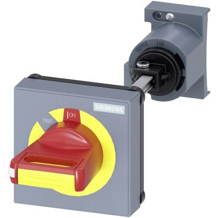 Otočná klika Žlutá, Červená, řada: SIRIUS, pro použití s: Jističe velikosti S0, S00, S2, S3, délka: 212.5 mm Siemens