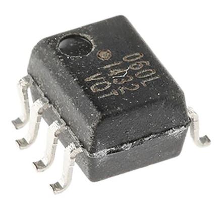 Broadcom Optočlen HCPL-060L-000E, řada: HCPL, počet kolíků: 8 kolíkový, počet kanálů: 1 vstup DC Povrch SOIC