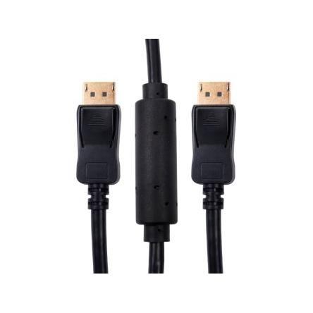 RS PRO, A: Vnější Display Port, B: Vnější Display Port, Polyvinylchlorid DisplayPort Kabely 25 m
