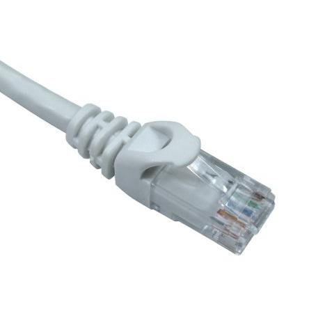 RS PRO Kat6 Ethernetové kabely, Bílá, Polyvinylchlorid, A: RJ45, 80V 2 m Vnější, B: RJ45 Vnější, typ pláště: U/UTP