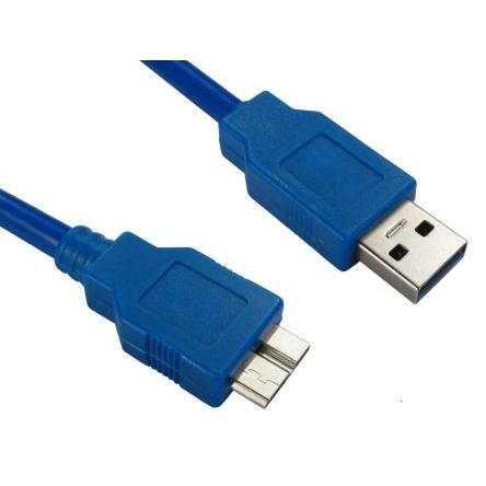 RS PRO Kabel USB do zásuvky IC Vnější, A: USB typu A, 2 m Vnější, Černá, B: Micro USB typ B