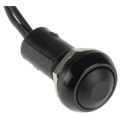 APEM Tlačítkový spínač, řada: IP IP67 SPST Panel Okamžité 13.6 mm 5A