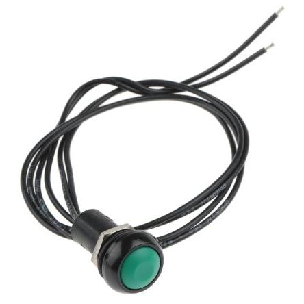 APEM Tlačítkový spínač, řada: IP IP67 SPST Montáž do panelu Okamžité 13.6 mm 5A