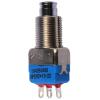 APEM Tlačítkový spínač, řada: 10400 SPDT Panel Okamžité 10 mm 3A 24 V dc