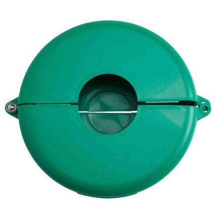 Brady, Uzamčení ventilu brány Zelená 1 zámek, Polypropylen Uzamčení 9.53 mm