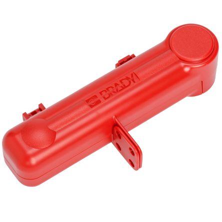 Brady, Uzamčení špičkového ventilu Červená, ABS Uzamčení 7.92 mm