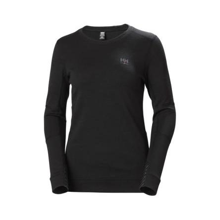 Helly Hansen, Černá, 43 % polypropylen, 57 % merino Zateplené spodní triko, SC: M
