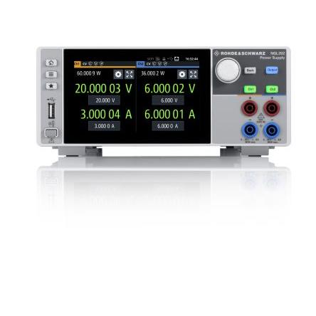 Rohde & Schwarz Sada stolních napájecích zdrojů Digitální, počet výstupů: 2výstupový 20V 6 A 120 W