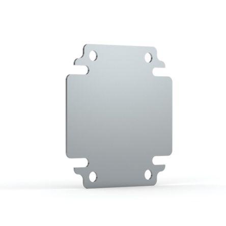 nVent HOFFMAN Montážní deska, délka: 125 mm Galvanizovaný x 270mm, Měkká ocel