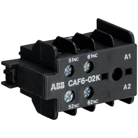ABB Pomocný kontakt 2 NC 2 Přední montáž, rozsah: CAF6-02K s Šroub 6 A 250V