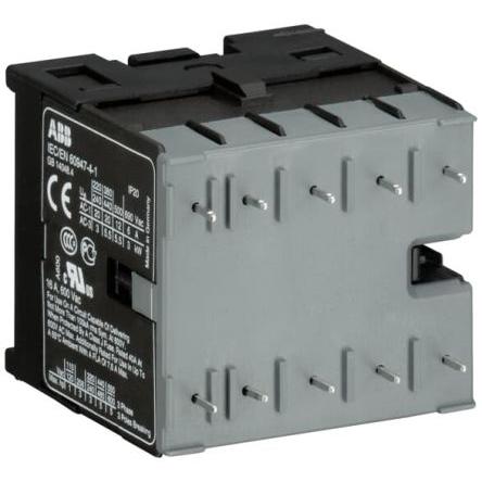 ABB 1 NO Stykač napětí ve vinutí 24V dc 3pólový 20 A 4 kW s 3 NO kontakty 125V Řídicí jednotka, rozsah: B 3P