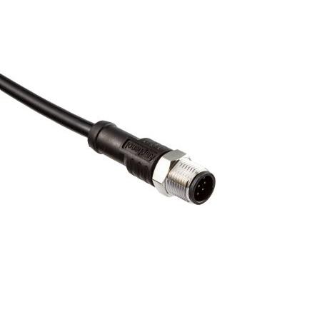 Kabel ovladače snímače, A: Vnější, A: Rovný 5, B: Volný konec, B: Neuzavřený, IPx9K, IPX8, řada: M12 Amphenol Industrial