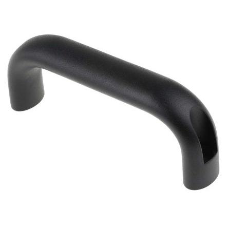 Držadlo barva Černá, Hliník, délka: 146 mm x 55 mm x 26mm 132 mm RS PRO