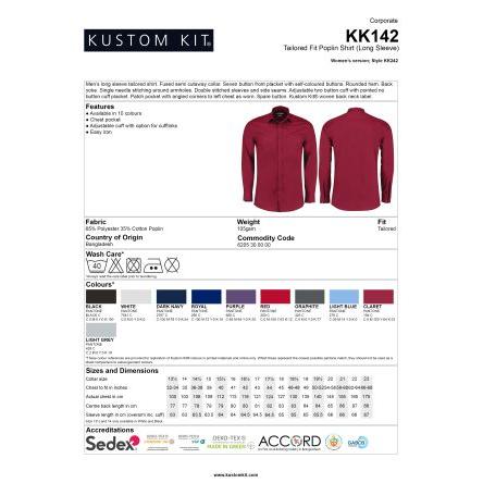 Kustom Kit KK142 Tmavě šedá 35 % bavlna, 55 % polyester Pracovní tričko 20 in