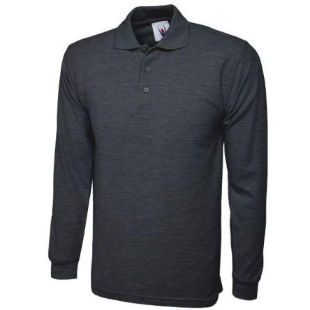 Uneek UC113 Uhlí Polyester, Bavlna Polokošile 2XL
