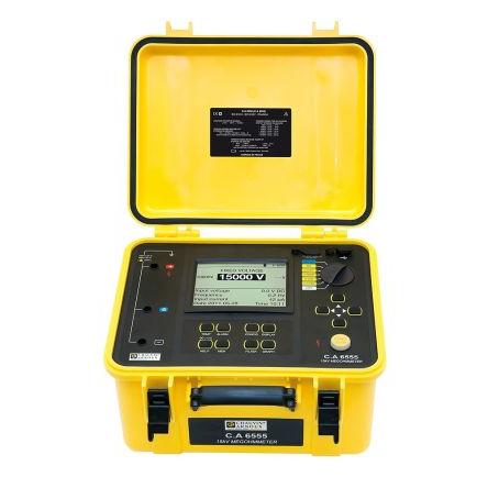 Tester izolace Tester izolace P01139716 40 V 15000 V, číslo modelu: CA 6555 Chauvin Arnoux, úroveň kategorie: KAT IV