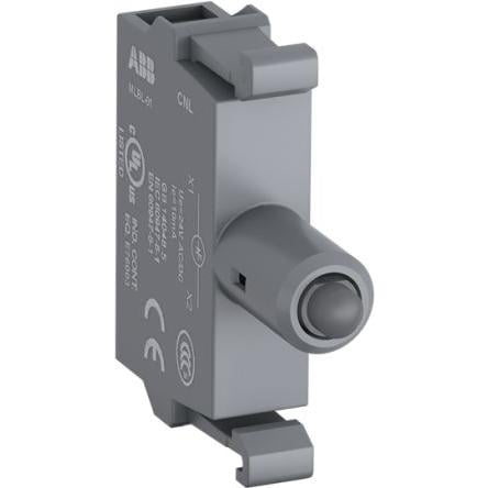 ABB Blok LED diod, řada: MLBL Blok světel 220V dc Šroub barva Bílá LED