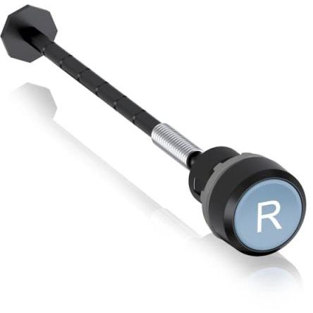 ABB Hlava tlačítka, řada: KPR3 Modrá Okamžité, průměr výřezu: 22.5 mm IP66