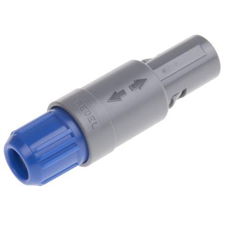 Kulatý konektor, počet kontaktů: 5, Kabel, velikost: 14 mm LEMO, pohlaví kontaktu: Vnější, orientace těla: Rovný