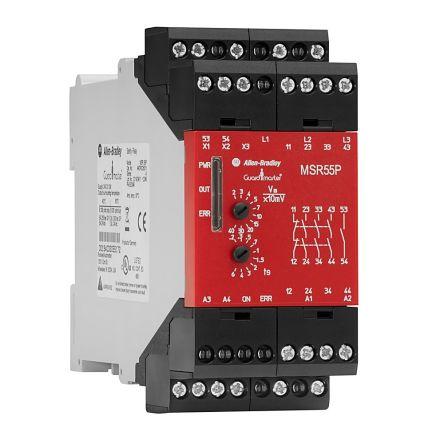 Allen Bradley 440R/MSR55P Bezpečnostní relé 24V dc 1 3
