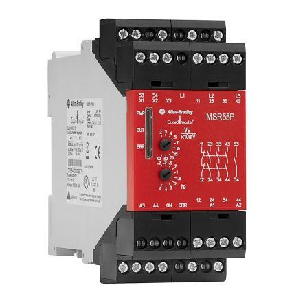 Allen Bradley 440R/MSR55P Bezpečnostní relé 115V ac 1 3