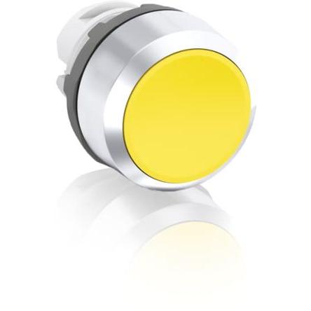ABB Hlava tlačítka, řada: MP1 Žlutá Okamžité, průměr výřezu: 22.5 mm IP66