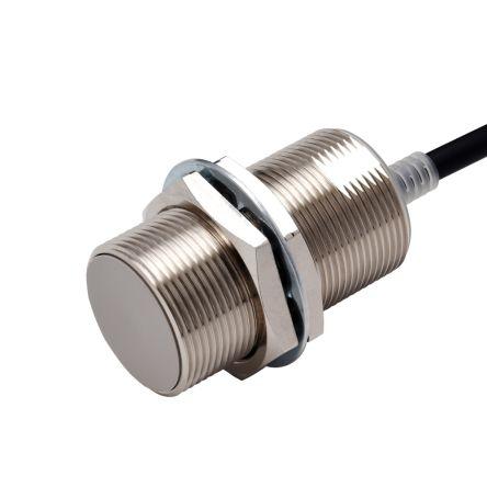 Omron Indukční bezdotykový snímač E2E-X15B3DL30 2M Válec se závitem M30 100mA, 3 mA E2E IP69K IO-Link 200 Hz 15 mm 30 V