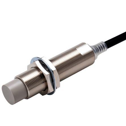 Omron Indukční bezdotykový snímač E2E-X16MB2L18 2M Válec se závitem M18 200mA E2E IP69K PnP 400 Hz 16 mm 30 V dc