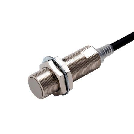 Omron Indukční bezdotykový snímač E2E-X8B2L18 2M Válec se závitem M18 200mA E2E IP69K, IP67, IP67G PnP 500 Hz 8 mm 30 V