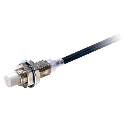 Omron Indukční bezdotykový snímač E2E-X8MC212 2M Válec se závitem M12 200mA E2E IP67, IP67G, IP69K NPN 800 Hz 8 mm 30 V