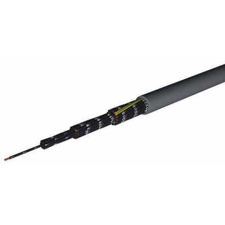 Ovládací kabel, řada: CAELIFLEX 27žilový, 300V dc, 500 V dc Polyvinylchlorid plášť 1mm², vnější průměr: 15.5 mm AXINDUS