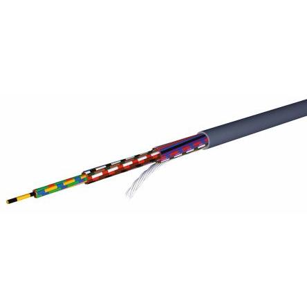 Ovládací kabel, řada: HIFLEX-Y 4žilový, 300V, 500 V Polyvinylchlorid plášť 0.34mm², vnější průměr: 4.5 mm AXINDUS