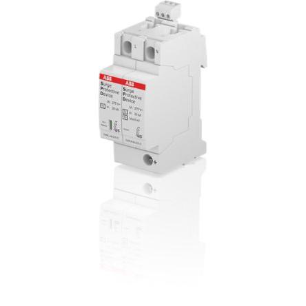 ABB Průmyslová ochrana proti přepětí, rozsah: 2CTB 2fázová 100 kA 1.5 kV Lišta DIN, rozsah: SPD OVR Class II
