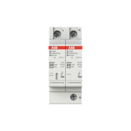 ABB Průmyslová ochrana proti přepětí, rozsah: 2CTB 2fázová 100 kA 1.4 kV Lišta DIN, rozsah: SPD OVR Class II