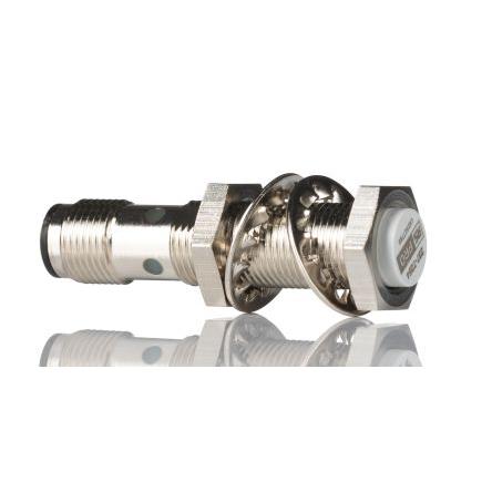 RS PRO Indukční bezdotykový snímač Válec se závitem M12 x 1 200mA ICB IP67 IO-Link 2 kHz 8 mm 36 V dc
