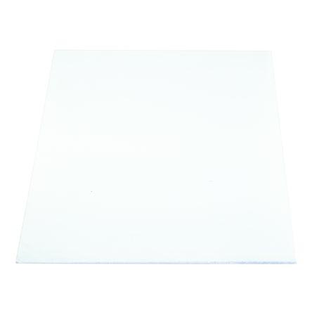 RS PRO Plastová deska, Polyetherketon barva Béžová, délka: 300 mm, šířka: 245mm, tloušťka: 8 mm