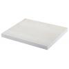 RS PRO Plastová deska, Polyetherketon barva Béžová, délka: 300 mm, šířka: 245mm, tloušťka: 20 mm
