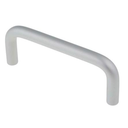 Držadlo barva Stříbrná, Hliník, Anodizace, délka: 88 mm x 34 mm x 9mm 80 mm RS PRO