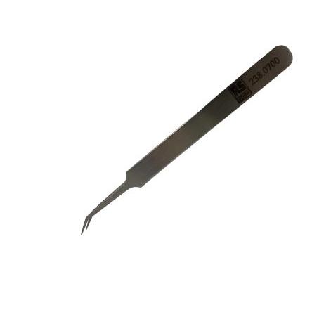 Pinzeta, celková délka: 110mm Antimagnetický, Nerezová ocel Špičatý špička RS PRO